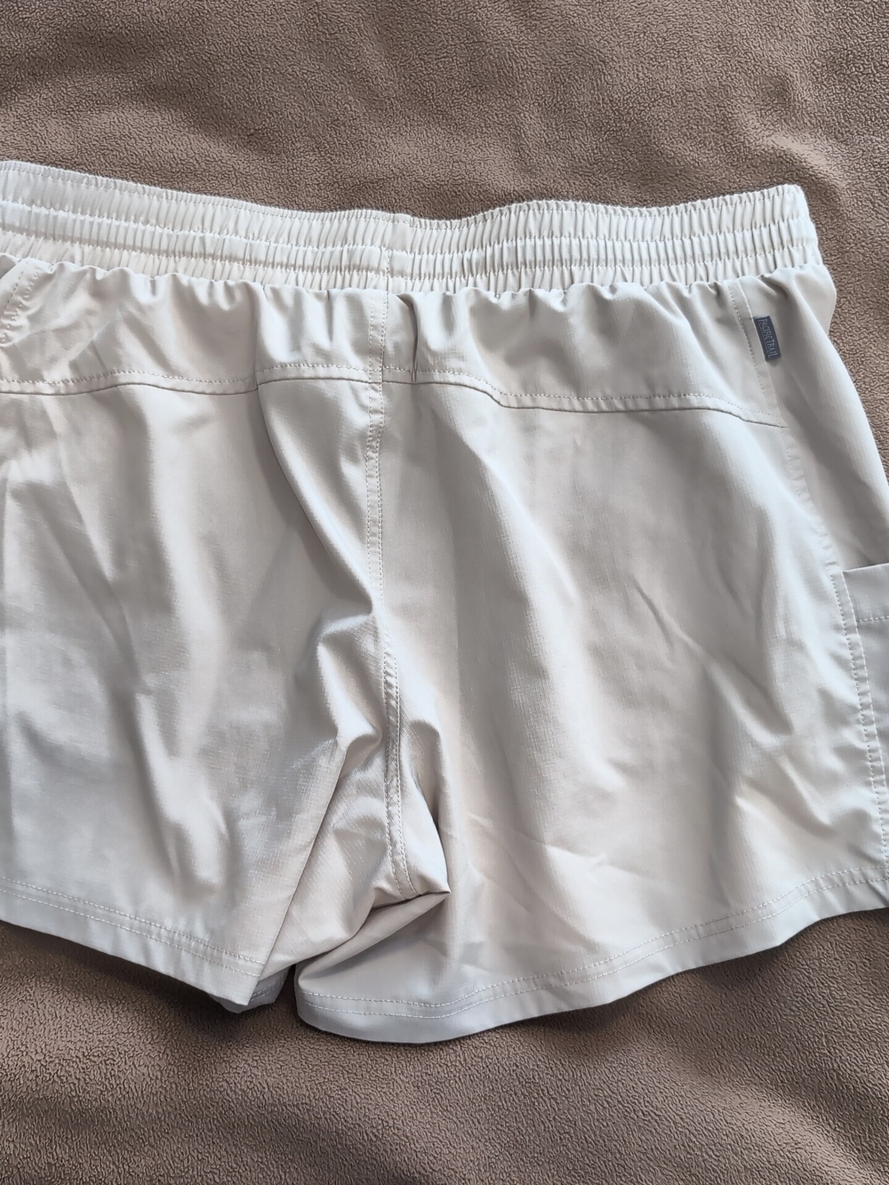 Pacific Trail Cream Women's Stretch Drawstring Shorts Large - Picture 12 of 12